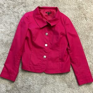 Rafaella Studio Vintage Fuchsia Half-Sleeve Jacket – Women’s Size 6
